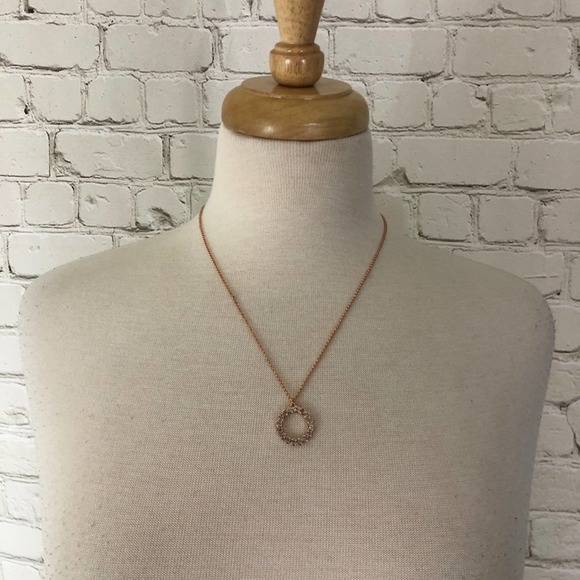 Kate Spade Full Circle Necklace NWT Cubic Zirconia - Picture 9 of 9